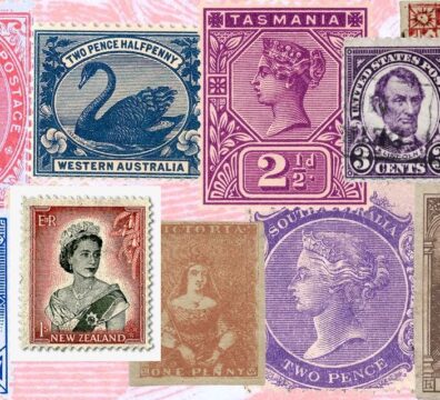 antique stamps